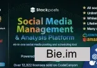Stackposts v9.0.3 - AI Social Media Management & Marketing SaaS Platform - nulled