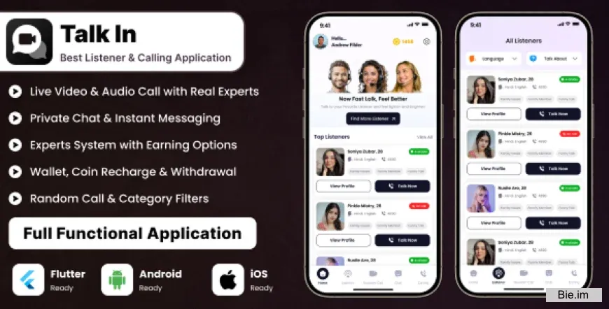 Talkin – Expert Audio & Video Calling App | Consultation, Astrology, Dating, Doctor, Lawyer, Advisor - 18 November 2025