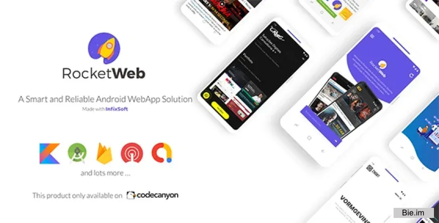 RocketWeb v1.7.0 - Configurable Android WebView App Template