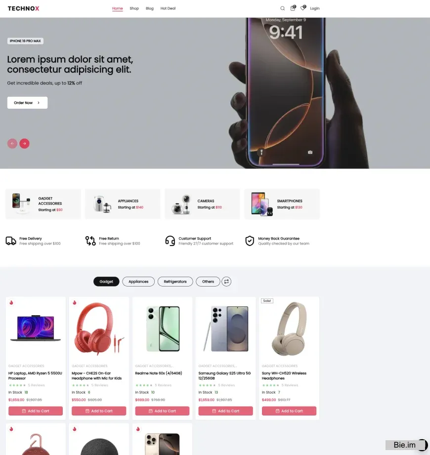 Ecommerce App with NextJS React 1.0.0