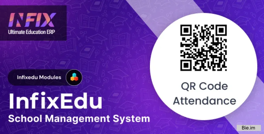 QR Code Attendance v1.0 | InfixEdu School - School Management System Software