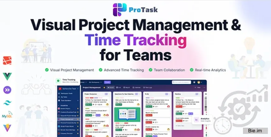ProTask v1.7.8 - Project Management & Time Tracking for Teams - nulled