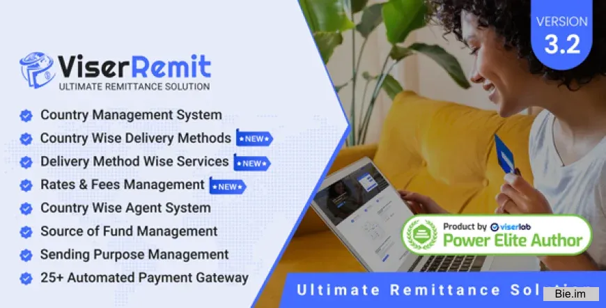 ViserRemit v3.1 - Cross Platform Ultimate Remittance Solution - nulled