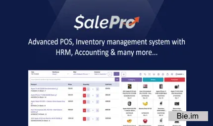 SalePro POS v5.6.1 - Inventory Management System, HRM & Accounting - nulled