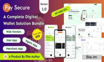 Pay Secure v1.0 - Digital Wallet Solution Bundle