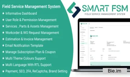 Smart FSM SaaS v1.5 - Field Service Management System