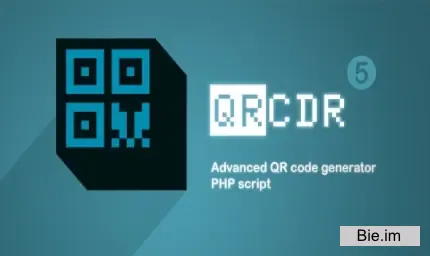 QRcdr v5.3.9 - responsive QR Code generator