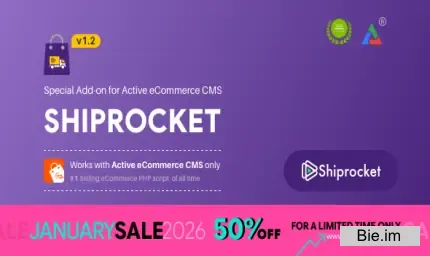 Shiprocket v1.1 - Active eCommerce Add-on