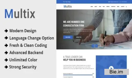 Multix v3.2.0 - Multipurpose Website CMS with Codeigniter