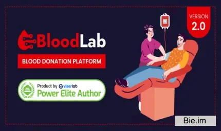 BloodLab v2.0 - Blood Donation Platform