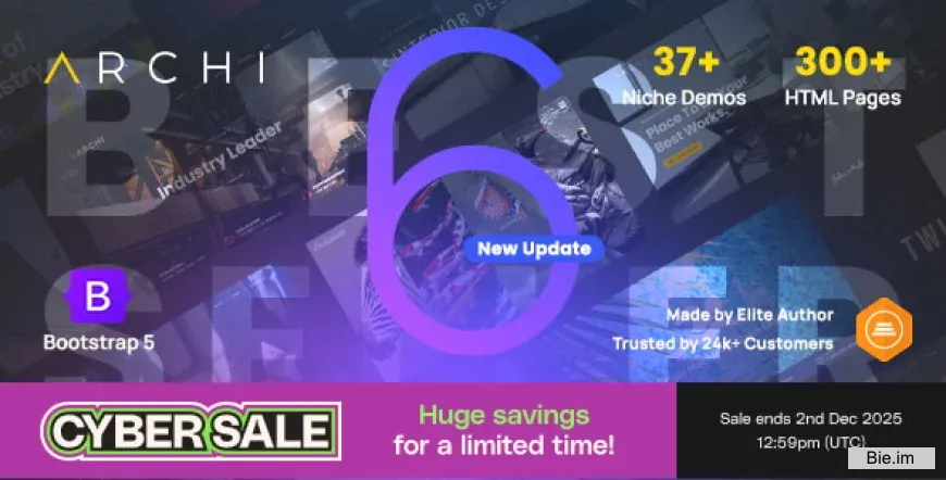 Archi v6.2.5 - Premium Interior Design & Multipurpose Template