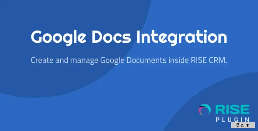 Google Docs Integration for RISE CRM v1.0.1