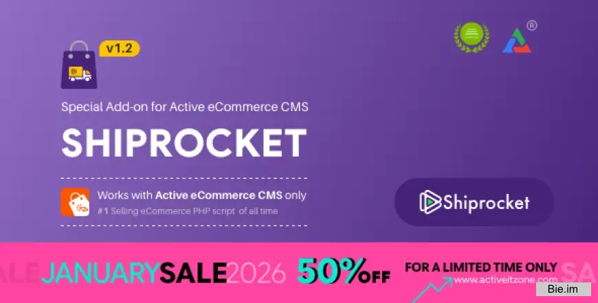 Shiprocket v1.1 - Active eCommerce Add-on