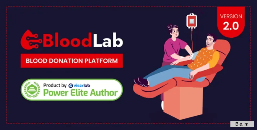 BloodLab v2.0 - Blood Donation Platform