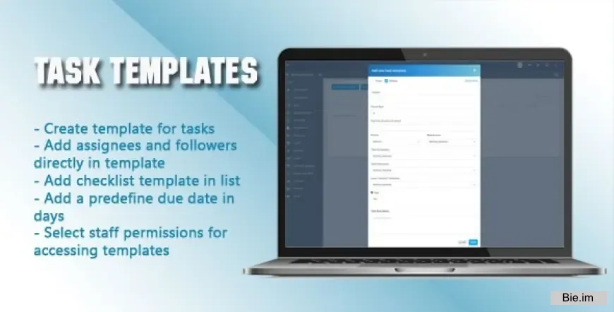 Task Templates for Perfex CRM v1.0.1