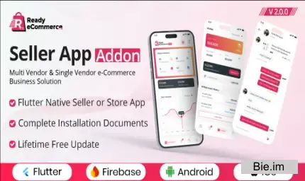 Ready eCommerce - E-Commerce Seller App - Store App - Provider App - Vendor App Addon v2.0.1