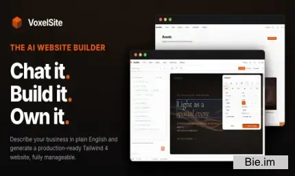 VoxelSite v1.6.1 - AI Website Generator