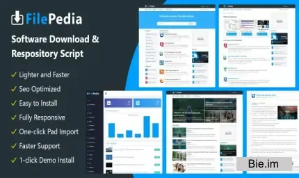 FilePedia v1.0 - Software Repository Script