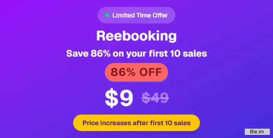 Reebooking v1.0 - Spa Saloon Service Appointment Booking scheduling system Software & Solution