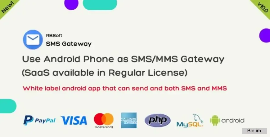 SMS Gateway v9.4.2 - Use Your Android Phone as SMS/MMS Gateway (SaaS) - nulled
