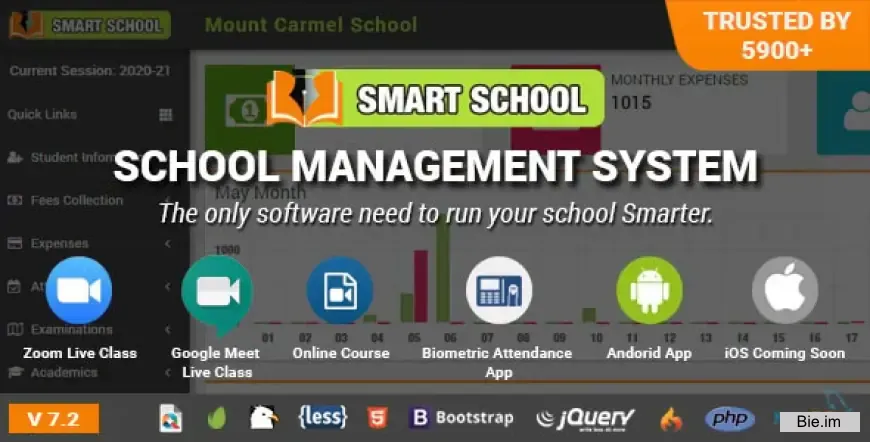 Smart School v7.2.0 - School Management System