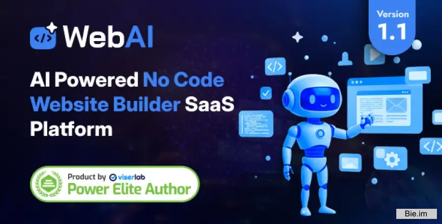 WebAI v1.1 - AI Powered No Code Website Builder SaaS Platform - nulled