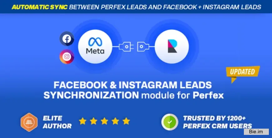 Facebook & Instagram Leads Synchronization module for Perfex CRM v2.0.0