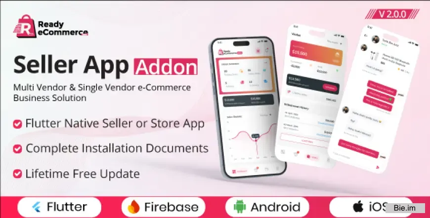 Ready eCommerce - E-Commerce Seller App - Store App - Provider App - Vendor App Addon v2.0.1