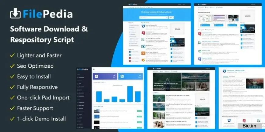 FilePedia v1.0 - Software Repository Script