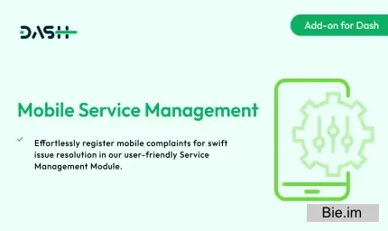 Mobile Service Management – Dash SaaS Add-on 5.0