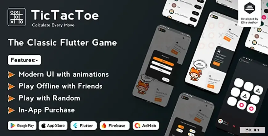 Tic Tac Toe v1.1.3 - The Classic Flutter Tic Tac Toe Game