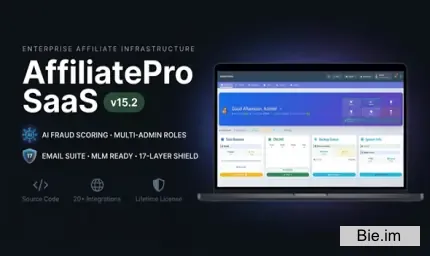 AffiliatePro SaaS v15.2 - AI-Powered Enterprise Affiliate & Multi-Vendor Engine (17-Layer Fraud Defense)