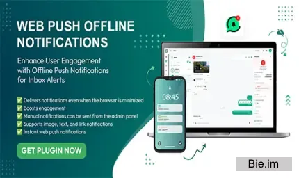 WhatsCRM Web Push Notifications v1.0 - Addon for whastCRM