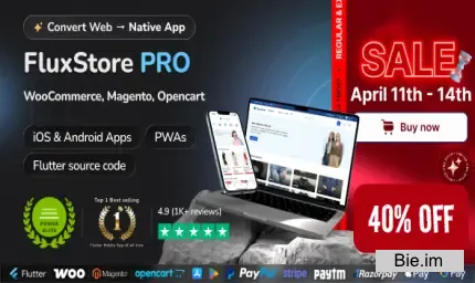 Fluxstore Pro - Flutter E-commerce Full App for Magento, Opencart, and Woocommerce v6.0