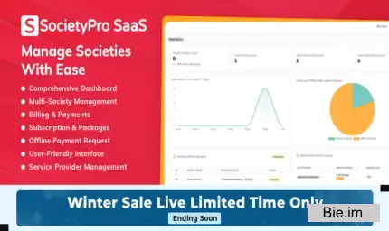 SocietyPro Saas v1.0.21 - Society Management Software