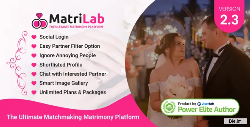 MatriLab v2.3 - Ultimate Matchmaking Matrimony Platform - nulled