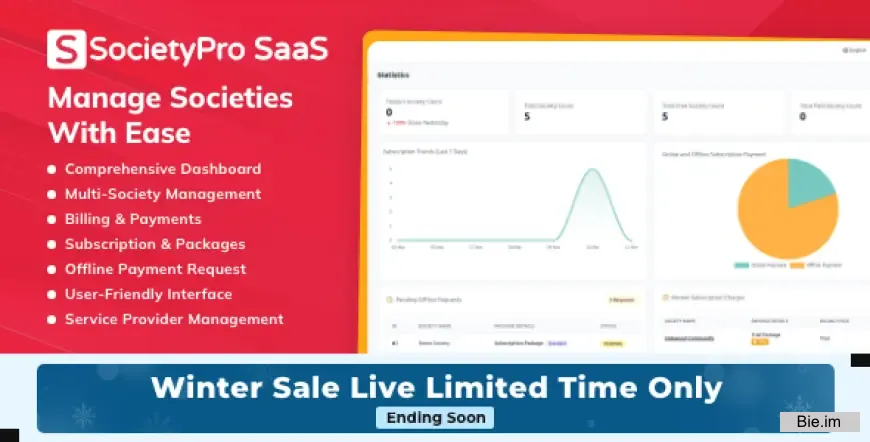 SocietyPro Saas v1.0.21 - Society Management Software
