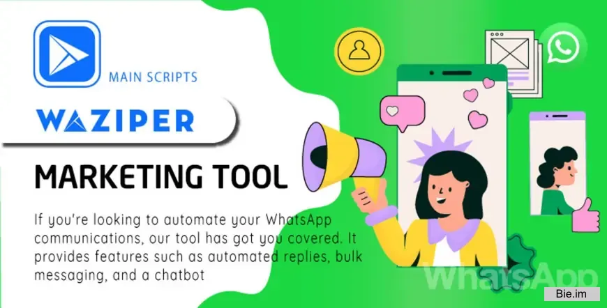 Waziper v9.0 - Whatsapp Marketing Tool - nulled