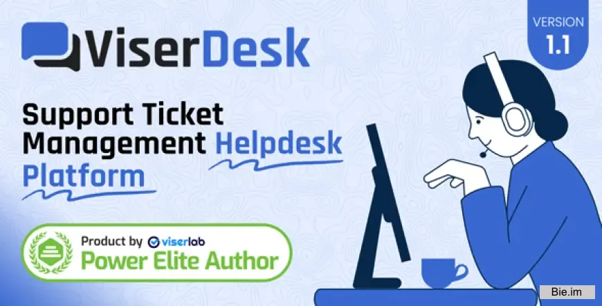 ViserDesk v1.1 - Support Ticket Management Helpdesk Platform - nulled