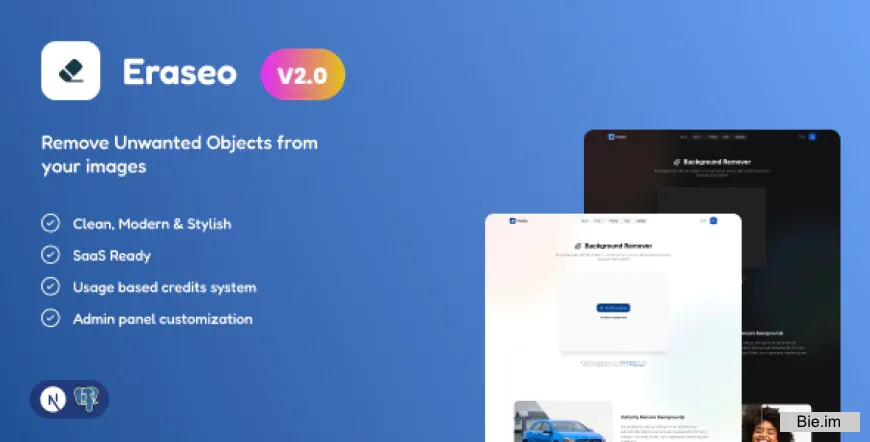 Eraseo v2.0 - Image Background Remover Saas