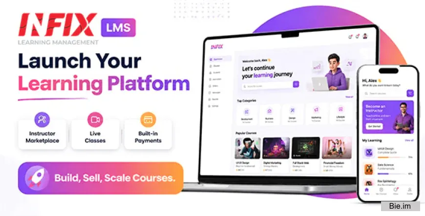 Infix LMS v9.0.0 - Learning Management System nulled
