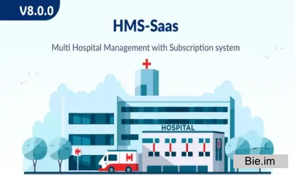 HMS Saas v8.0.0 - Multi Hospital Management System - Appointment Booking - Smart Hospital - With Mobile App