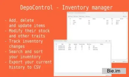 DepoControl v1.0 - Inventory Management System