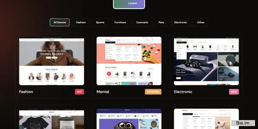 Amerce v1.1 - Multipurpose Ecommerce Laravel Script