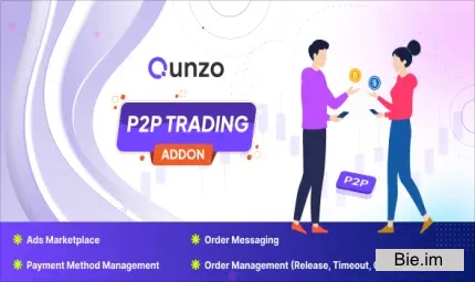 Qunzo - P2P Trading Module Addon v1.0