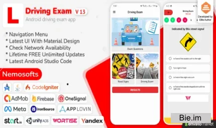 Driving Exam Android App v13.1