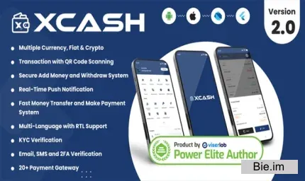 XCash v2.0 - Cross Platform Mobile Wallet Application - User App