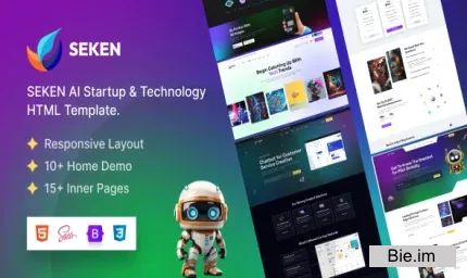 SEKEN - Artificial Intelligence & Startup HTML5 Template