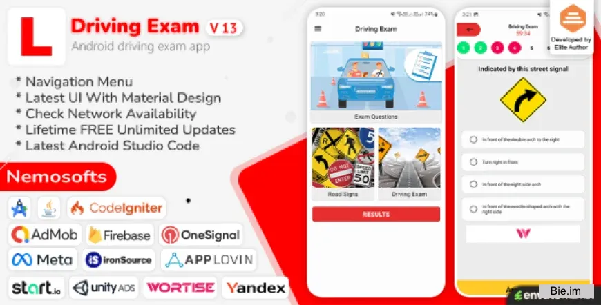 Driving Exam Android App v13.1