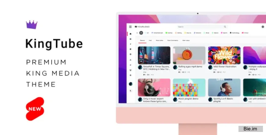 KingTube - Video Magazine KingMedia Theme - 6 July 2026